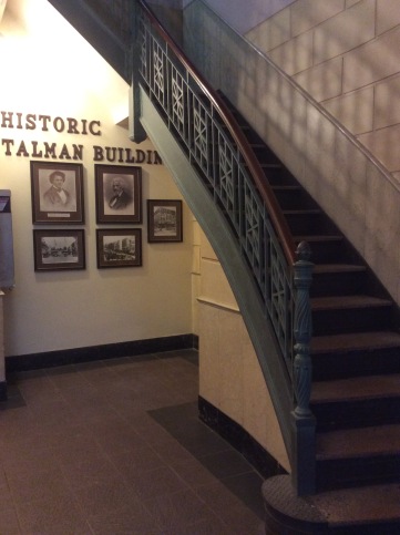 Lobby of the Talman Building. Frederick Douglass' North Star offices were on the second floor